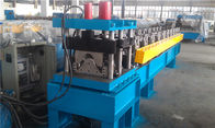 Metal Roof Cutting Ridge Cap Roll Forming Machine With PLC Control