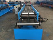 Double Row C Ceiling Roll Forming Machine , Metal Stud Roll Forming Machine By Chain