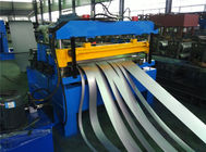 Hydraulic Decoiler Coil Slitting Machine For Color Steel 2 Rubber Stations